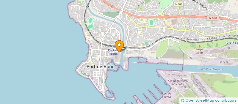 localisation de l'entreprise MADAME JESSICA MARTINEZ  PORT-DE-BOUC