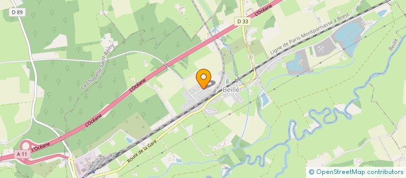 localisation de l'entreprise MADAME JESSICA MAYBON  TUFFE-VAL-DE-LA-CHERONNE