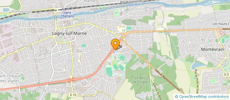 localisation de l'entreprise MADAME JESSICA MENYIE NGA ANGUE  LAGNY-SUR-MARNE