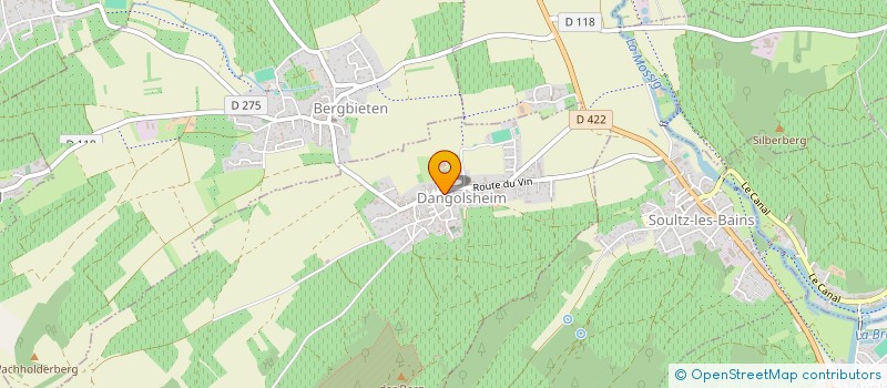 localisation de l'entreprise MADAME JESSICA METZGER à KNŒRSHEIM