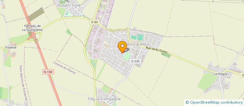 localisation de l'entreprise MADAME JESSICA MICHALSKI à BOURGUEBUS