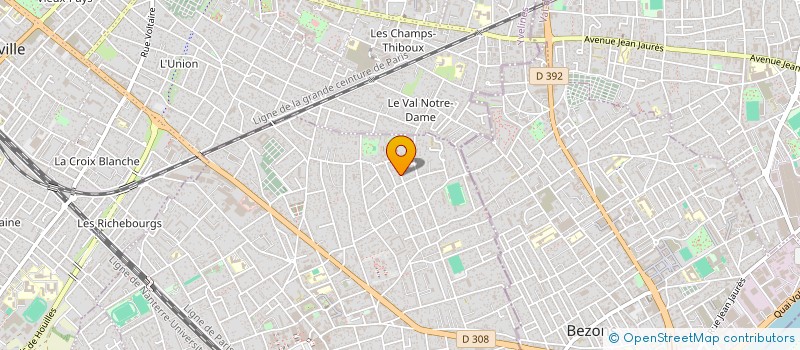 localisation de l'entreprise MADAME JESSICA MILLET  HOUILLES