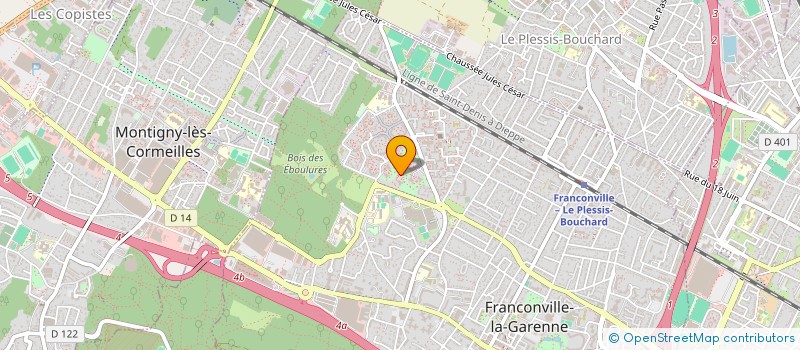 localisation de l'entreprise MADAME JESSICA MOKONO  FRANCONVILLE