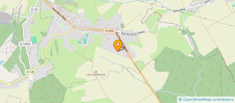 localisation de l'entreprise MADAME JESSICA MONELLE  TRIEUX