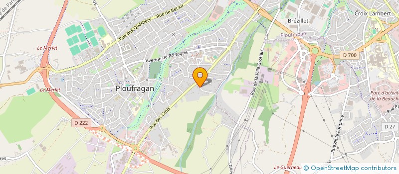 localisation de l'entreprise MADAME JESSICA MORDELET  PLOUFRAGAN