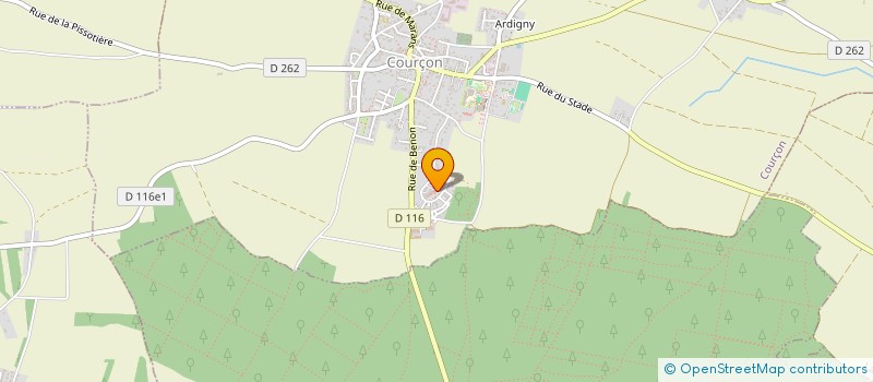 localisation de l'entreprise MADAME JESSICA MOREL  COURCON