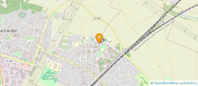 localisation de l'entreprise MADAME JESSICA MORVILLE  GONESSE