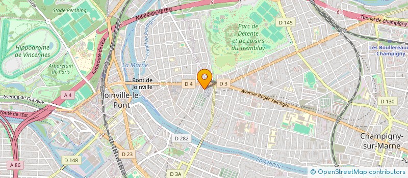 localisation de l'entreprise MADAME JESSICA MULLER  JOINVILLE-LE-PONT