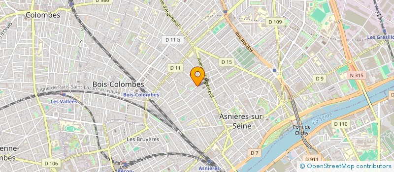 localisation de l'entreprise MADAME JESSICA NAIT SAADA à ASNIERES-SUR-SEINE