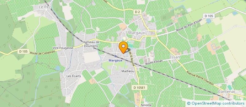 localisation de l'entreprise MADAME JESSICA NATALIE DUPEY à MARGAUX-CANTENAC