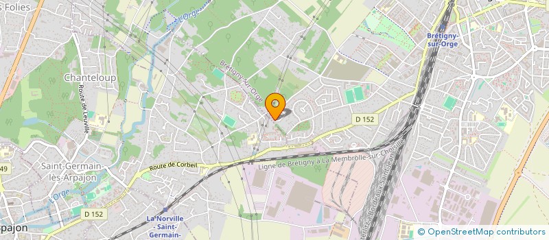localisation de l'entreprise MADAME JESSICA NATIVEL à BRETIGNY-SUR-ORGE