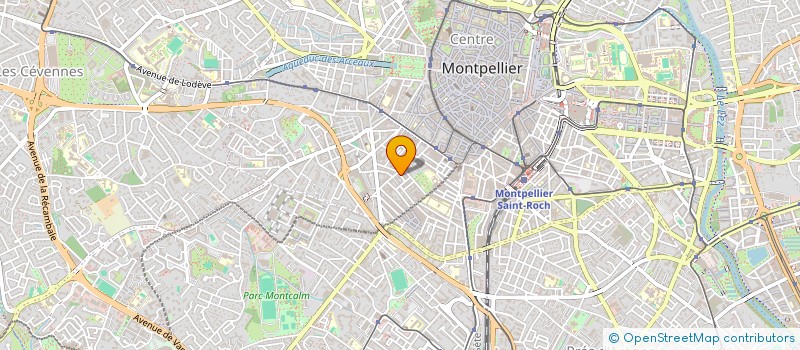 localisation de l'entreprise MADAME JESSICA NESENSOHN à MONTPELLIER