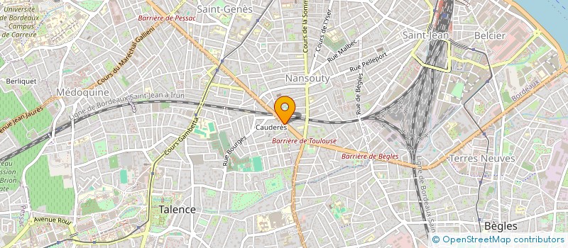 localisation de l'entreprise MADAME JESSICA NGUYEN MANH QUY  BORDEAUX