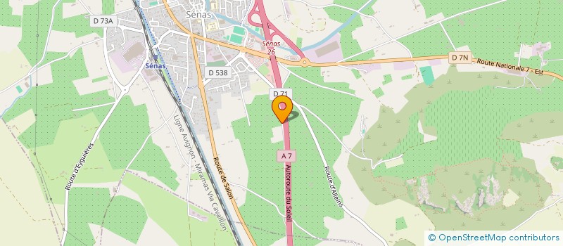 localisation de l'entreprise MADAME JESSICA NORIS  SENAS