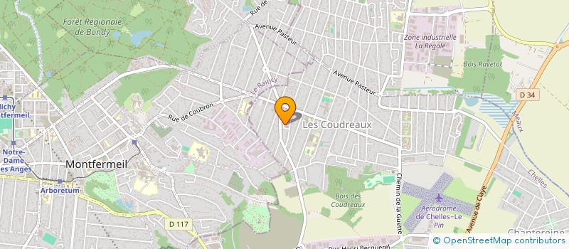 localisation de l'entreprise MADAME JESSICA NURIT à CHELLES