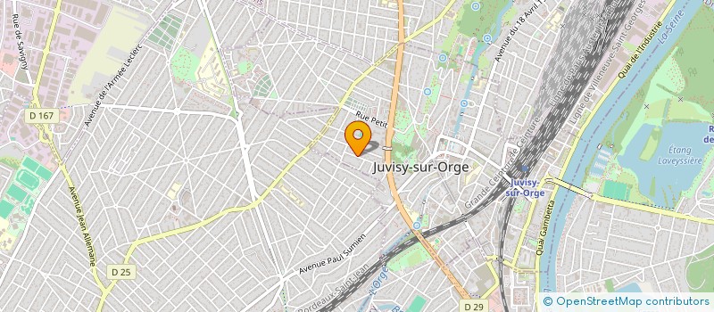 localisation de l'entreprise MADAME JESSICA OBERLI à JUVISY-SUR-ORGE