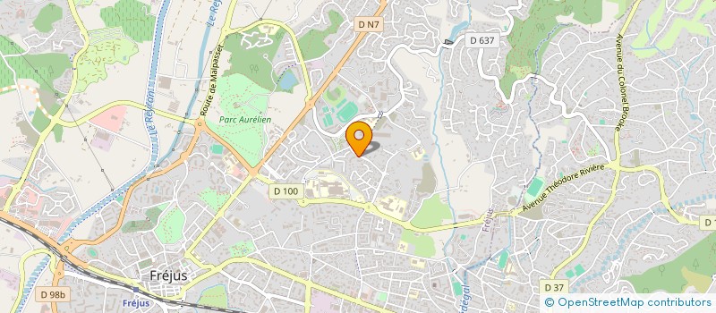 localisation de l'entreprise MADAME JESSICA ODY à FREJUS