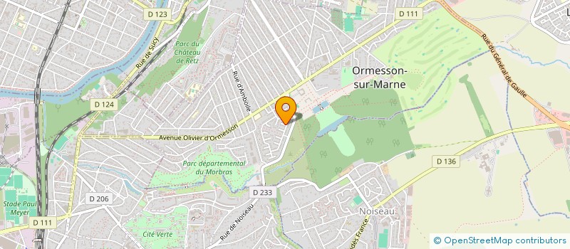 localisation de l'entreprise MADAME JESSICA OININO à ORMESSON-SUR-MARNE