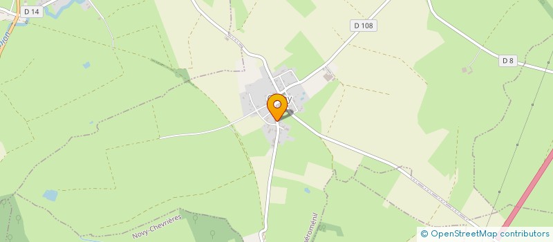 localisation de l'entreprise MADAME JESSICA OLDRIZZI  CORNY-MACHEROMENIL