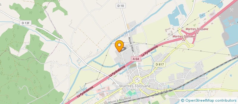 localisation de l'entreprise MADAME JESSICA OLEICZAK  MARTRES-TOLOSANE
