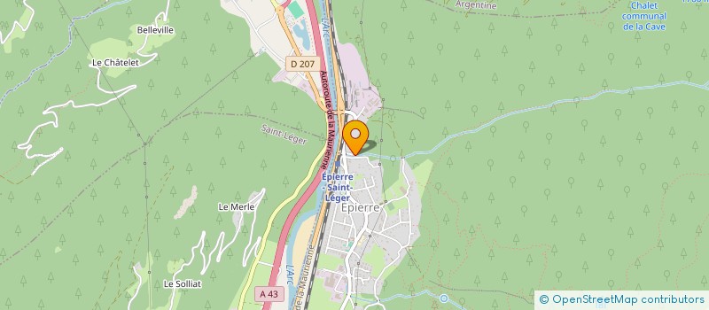 localisation de l'entreprise MADAME JESSICA ONILLON  EPIERRE