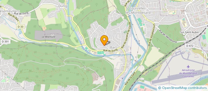 localisation de l'entreprise MADAME JESSICA ORSAT  BART