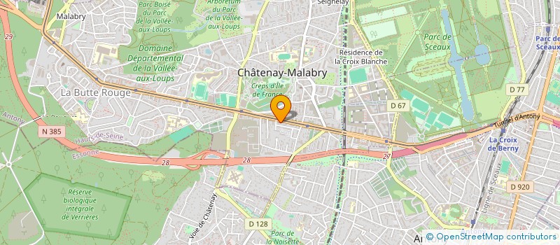 localisation de l'entreprise MADAME JESSICA ORSINET à CHATENAY-MALABRY