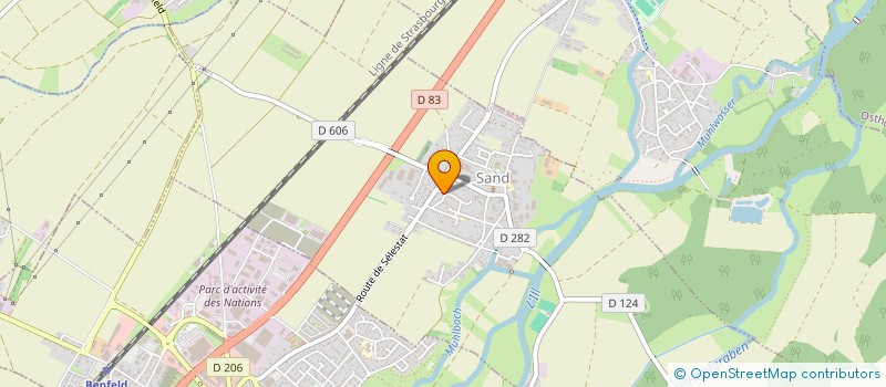 localisation de l'entreprise MADAME JESSICA OSTER  SAND