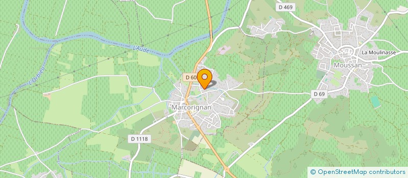 localisation de l'entreprise MADAME JESSICA OUVRARD  MARCORIGNAN