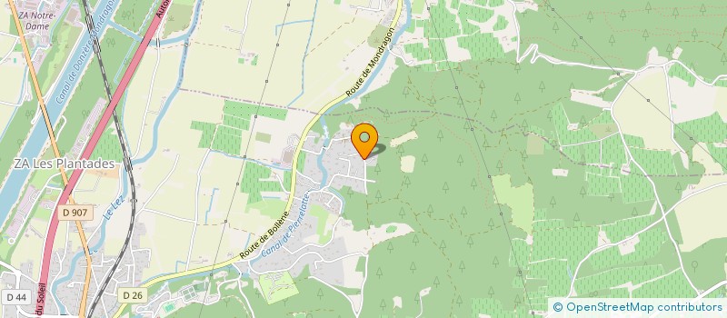 localisation de l'entreprise MADAME JESSICA PASCAL  MONDRAGON