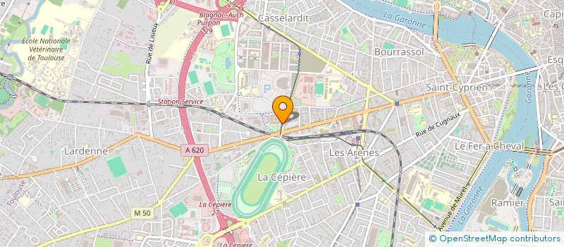 localisation de l'entreprise MADAME JESSICA PASCUAL à TOULOUSE