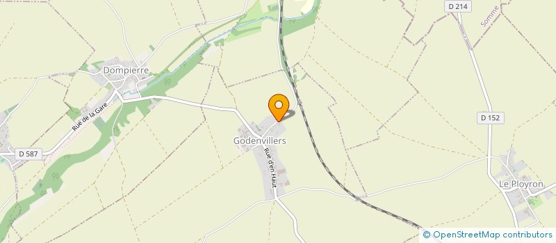 localisation de l'entreprise MADAME JESSICA PATIN  GODENVILLERS