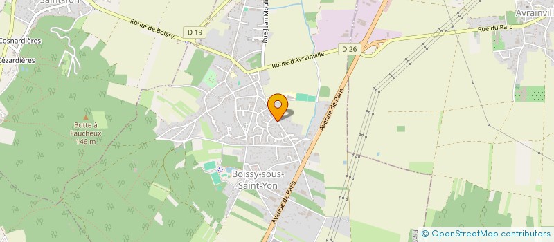 localisation de l'entreprise MADAME JESSICA PEREIRA  SERMAISES