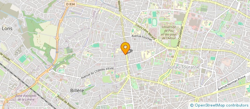 localisation de l'entreprise MADAME JESSICA PERELLE POKAM FOKOU à PAU