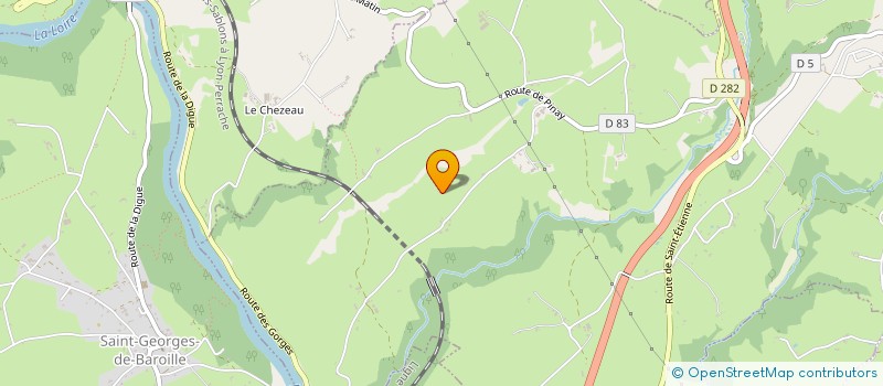 localisation de l'entreprise MADAME JESSICA PEREZ  SAINT-MARCEL-DE-FELINES