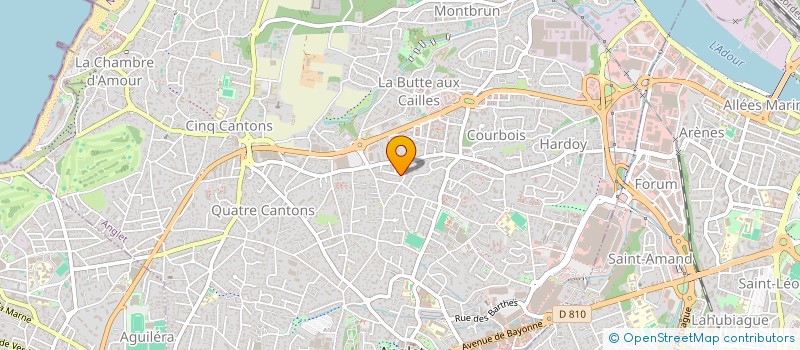 localisation de l'entreprise MADAME JESSICA PERMATA  ANGLET