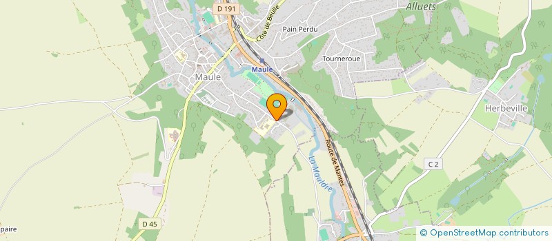 localisation de l'entreprise MADAME JESSICA PETIT  MAULE