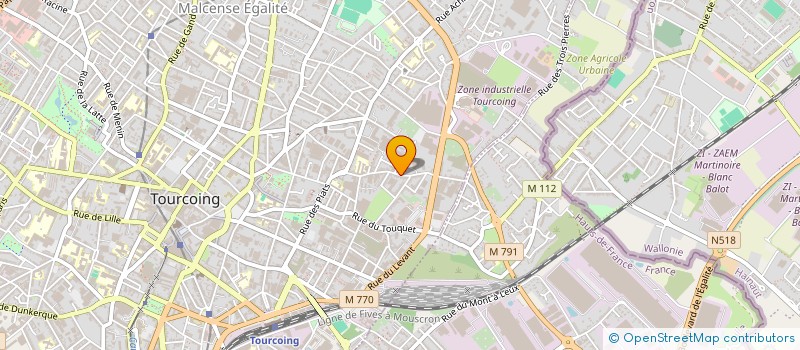 localisation de l'entreprise MADAME JESSICA PETRE à TOURCOING