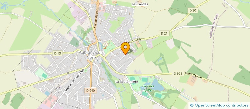 localisation de l'entreprise MADAME JESSICA PICQUE  AUBIGNY-SUR-NERE