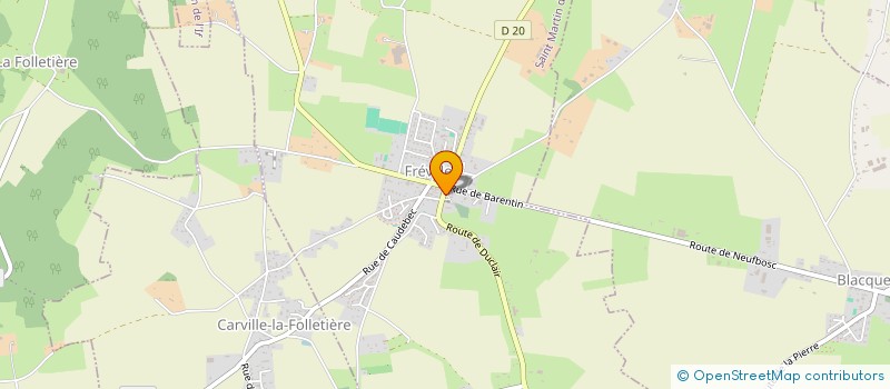 localisation de l'entreprise MADAME JESSICA PIERRE  SAINT-OUEN-DU-BREUIL