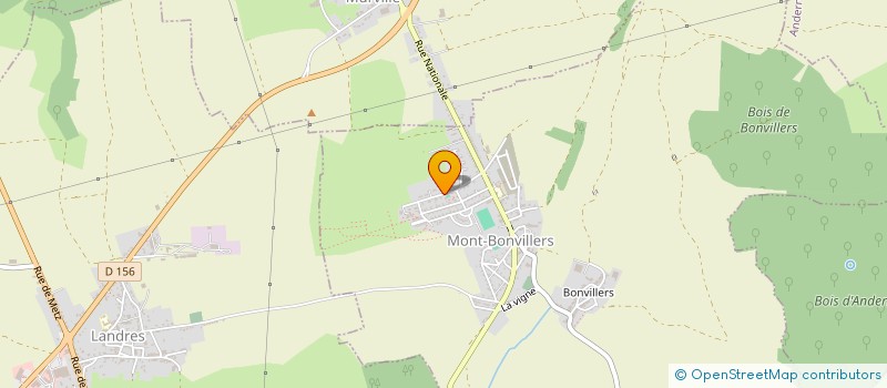 localisation de l'entreprise MADAME JESSICA PIERRE  MONT-BONVILLERS