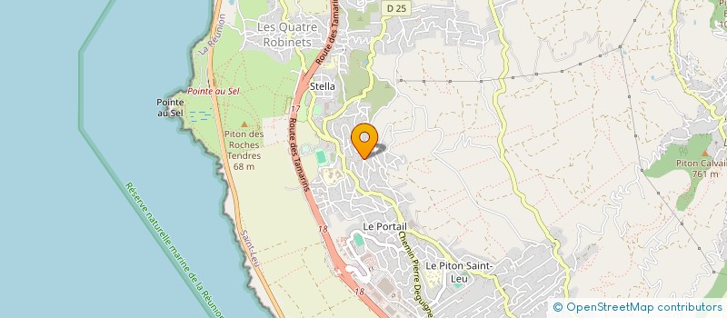 localisation de l'entreprise MADAME JESSICA POIRIER  SAINT-LEU