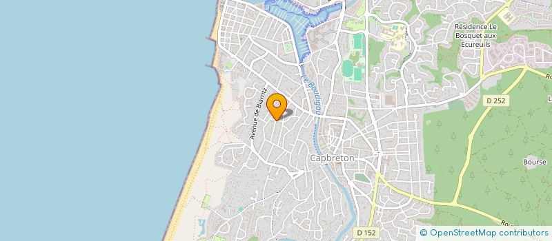 localisation de l'entreprise MADAME JESSICA PONS à CAPBRETON