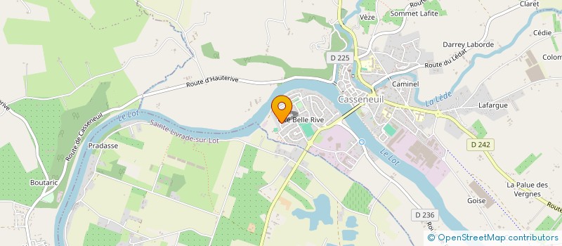 localisation de l'entreprise MADAME JESSICA POPELIER  CASSENEUIL