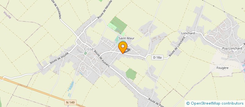 localisation de l'entreprise MADAME JESSICA PORTRON  CISSE