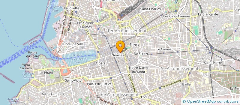 localisation de l'entreprise MADAME JESSICA POTHET  MARSEILLE