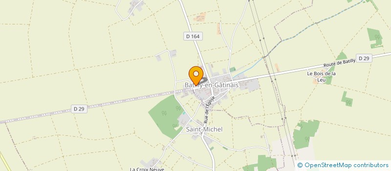 localisation de l'entreprise MADAME JESSICA POUX  BATILLY-EN-GATINAIS