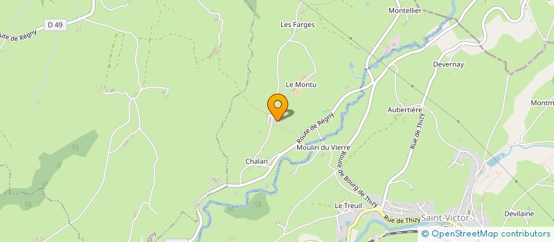 localisation de l'entreprise MADAME JESSICA POYET  COMBRE