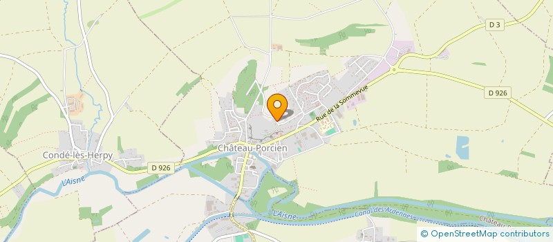 localisation de l'entreprise MADAME JESSICA PRIMOT  CHATEAU-PORCIEN