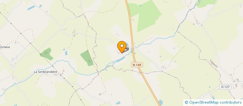 localisation de l'entreprise MADAME JESSICA PROCTOR  AMAILLOUX